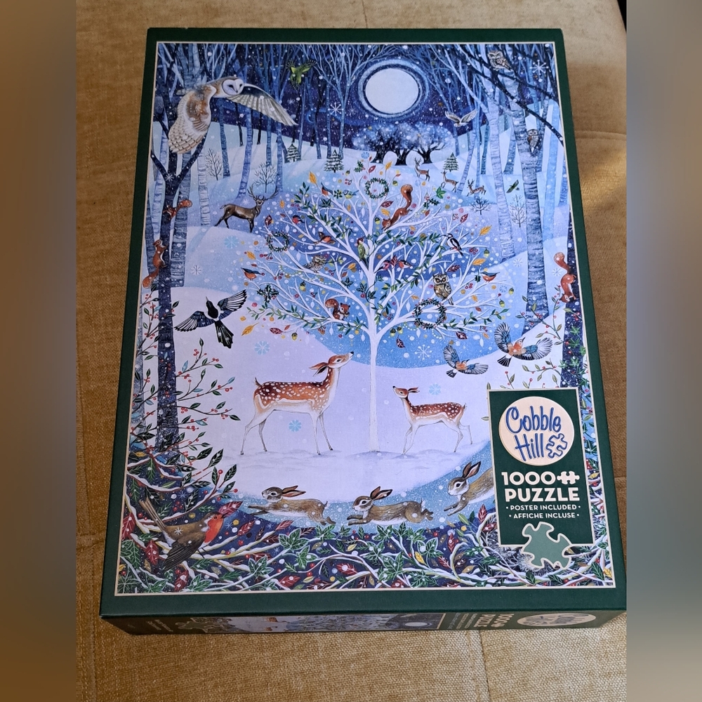 Cobble Hill Winter Forest Puzzle - 1000 Pieces
